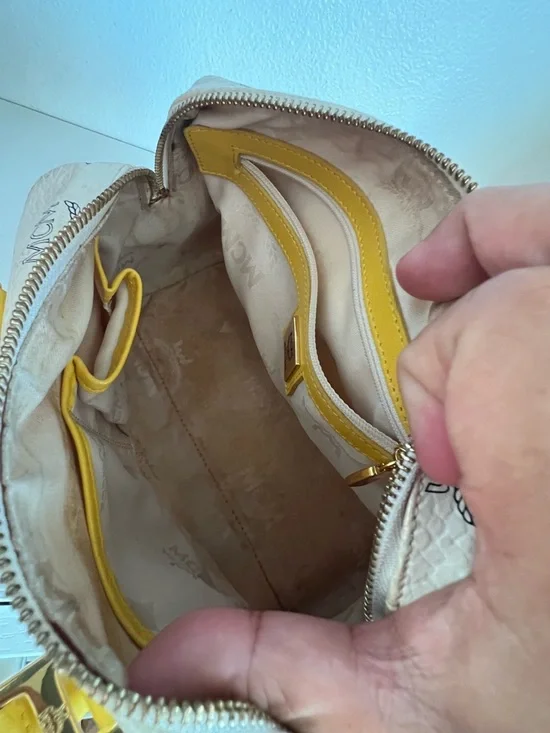 MCM Visetos Boston Nano Bag - Picture 8 of 8